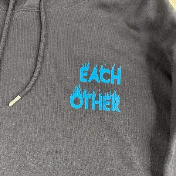 Each x Other Paris Unisex Black Soft Everyday Comfort Stylish Hoodie Size Small - Picture 3 of 15